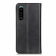 Flip Cover Sony Xperia 5 III Cuir Fendu Élégance Flip Cover Sony Xperia 5 III Cuir Fendu Élégance