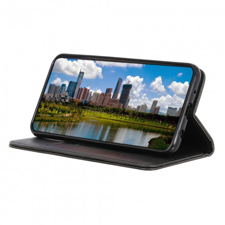 Flip Cover Sony Xperia 5 III Cuir Fendu Élégance Flip Cover Sony Xperia 5 III Cuir Fendu Élégance