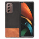 Coque Samsung Galaxy Z Fold2 Simili Cuir Bicolore Coque Samsung Galaxy Z Fold2 Simili Cuir Bicolore