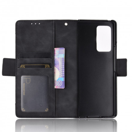Housse Samsung Galaxy Z Fold2 Classe Première Multi-Cartes