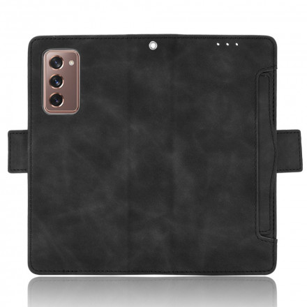 Housse Samsung Galaxy Z Fold2 Classe Première Multi-Cartes