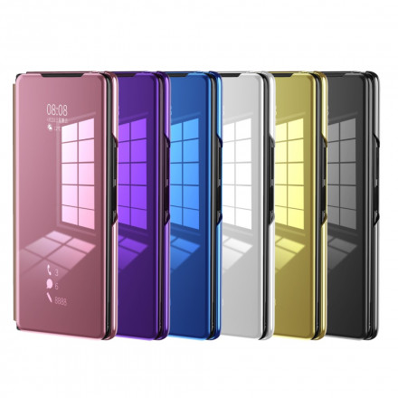 View Cover Samsung Galaxy Z Fold2 Multi-Fonctionnelle Effet Miroir