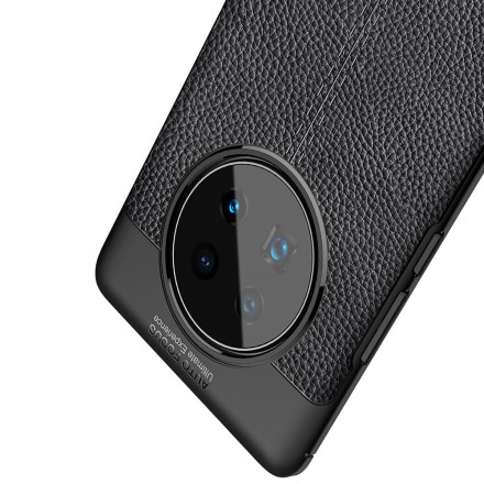 Coque Huawei Mate 40 Pro Effet Cuir Litchi Double line Coque Huawei Mate 40 Pro Effet Cuir Litchi Double line