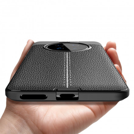 Coque Huawei Mate 40 Pro Effet Cuir Litchi Double line Coque Huawei Mate 40 Pro Effet Cuir Litchi Double line