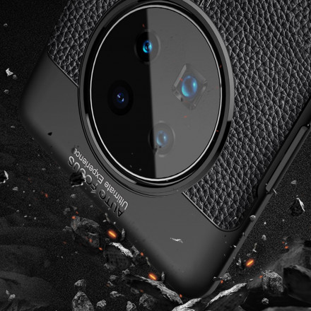 Coque Huawei Mate 40 Pro Effet Cuir Litchi Double line Coque Huawei Mate 40 Pro Effet Cuir Litchi Double line