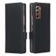 Housse Samsung Galaxy Z Fold2 Cuir Litchi Véritable Housse Samsung Galaxy Z Fold2 Cuir Litchi Véritable