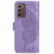 Housse Samsung Galaxy Z Fold2 Papillon Design avec Lanière