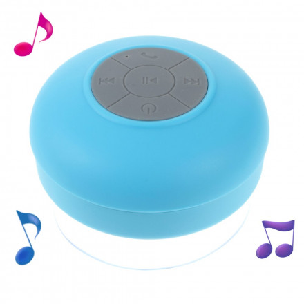 Enceinte Mini Bluetooth Imperméable à Ventouse