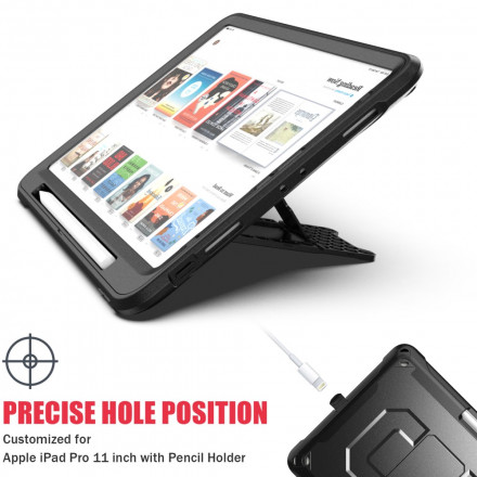 Coque iPad Pro 11" (2021) (2020) (2018) Hybride Support Amovible