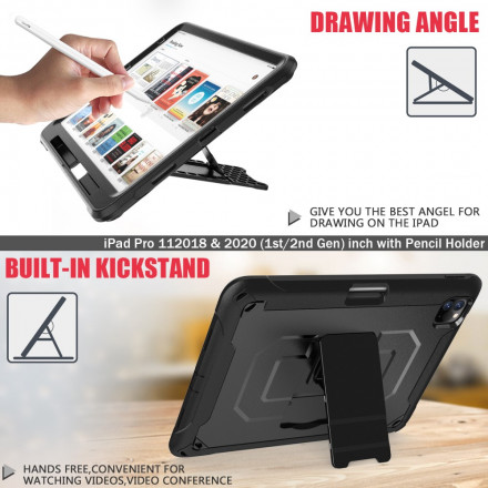 Coque iPad Pro 11" (2021) (2020) (2018) Hybride Support Amovible