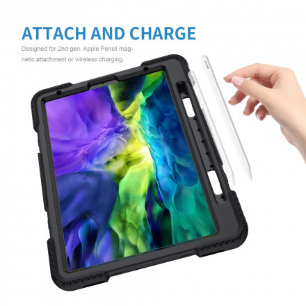 Coque iPad Pro 11" Style Bumper avec Sangle, Bandoulière et Porte-Stylet Coque iPad Pro 11" Style Bumper avec Sangle, Bandoulière et Porte-Stylet
