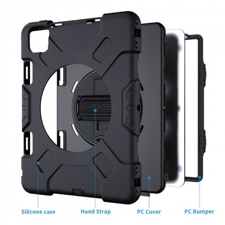 Coque iPad Pro 11" Style Bumper avec Sangle, Bandoulière et Porte-Stylet Coque iPad Pro 11" Style Bumper avec Sangle, Bandoulière et Porte-Stylet