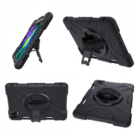 Coque iPad Pro 11" Style Bumper avec Sangle, Bandoulière et Porte-Stylet Coque iPad Pro 11" Style Bumper avec Sangle, Bandoulière et Porte-Stylet