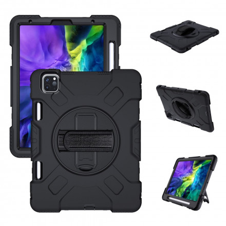 Coque iPad Pro 11" Style Bumper avec Sangle, Bandoulière et Porte-Stylet Coque iPad Pro 11" Style Bumper avec Sangle, Bandoulière et Porte-Stylet