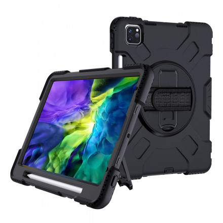Coque iPad Pro 11" Style Bumper avec Sangle, Bandoulière et Porte-Stylet Coque iPad Pro 11" Style Bumper avec Sangle, Bandoulière et Porte-Stylet