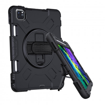 Coque iPad Pro 11" Style Bumper avec Sangle, Bandoulière et Porte-Stylet Coque iPad Pro 11" Style Bumper avec Sangle, Bandoulière et Porte-Stylet