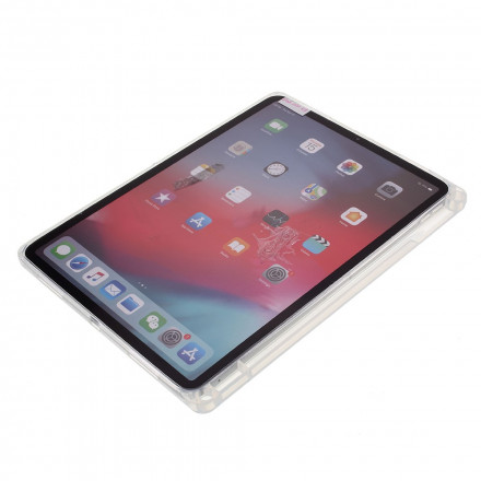 Coque iPad Pro 11" (2021) (2020) Silicone Transparent Porte-Stylet