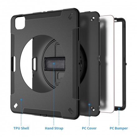 Coque iPad Pro 11" (2021) (2020) (2018) Multi-Fonctionnelle Porte-Stylet