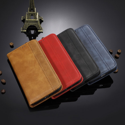 Flip Cover Huawei Mate 40 Pro Effet Cuir Vintage Stylisé Flip Cover Huawei Mate 40 Pro Effet Cuir Vintage Stylisé
