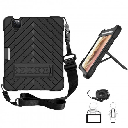 Coque iPad Pro 11" (2021) (2020) (2018) Support et Bandoulière Coque iPad Pro 11" (2021) (2020) (2018) Support et Bandoulière
