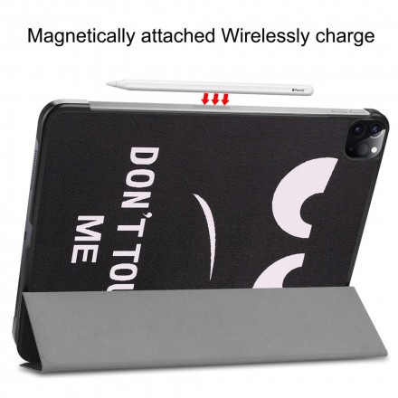 Smart Case iPad Pro 11" (2021) Porte-Stylet Don't Touch Me