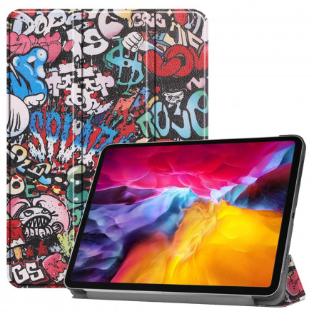 Smart Case iPad Pro 11" (2021) Porte-Stylet Graffitis