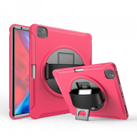 Coque iPad Pro 12.9" (2021) (2020) (2019) Sangle, Support et Porte-Stylet