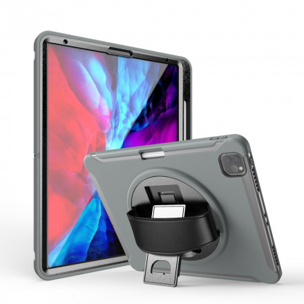 Coque iPad Pro 12.9" (2021) (2020) (2019) Sangle, Support et Porte-Stylet Coque iPad Pro 12.9" (2021) (2020) (2019) Sangle, Support et Porte-Stylet