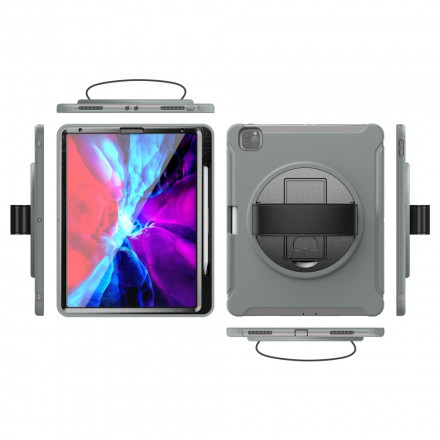 Coque iPad Pro 12.9" (2021) (2020) (2019) Sangle, Support et Porte-Stylet Coque iPad Pro 12.9" (2021) (2020) (2019) Sangle, Support et Porte-Stylet