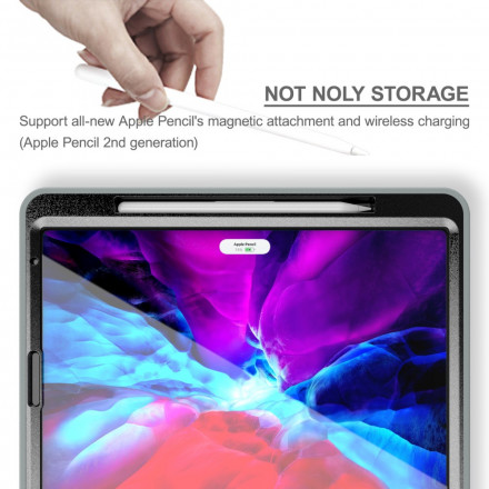 Coque iPad Pro 12.9" (2021) (2020) (2019) Sangle, Support et Porte-Stylet Coque iPad Pro 12.9" (2021) (2020) (2019) Sangle, Support et Porte-Stylet