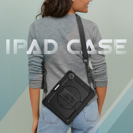 Coque iPad Pro 12.9" (2021) (2020) (2018) Ultra Résistante Multi-fonctionnelle Coque iPad Pro 12.9" (2021) (2020) (2018) Ultra Résistante Multi-fonctionnelle