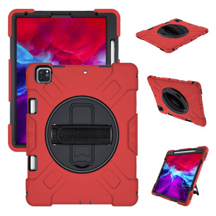 Coque iPad Pro 12.9" (2021) (2020) (2018) Support, Sangle et Bandoulière Coque iPad Pro 12.9" (2021) (2020) (2018) Support, Sangle et Bandoulière