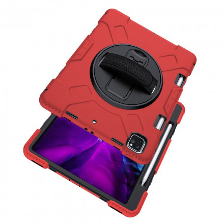 Coque iPad Pro 12.9" (2021) (2020) (2018) Support, Sangle et Bandoulière Coque iPad Pro 12.9" (2021) (2020) (2018) Support, Sangle et Bandoulière