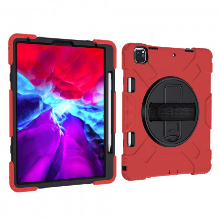 Coque iPad Pro 12.9" (2021) (2020) (2018) Support, Sangle et Bandoulière Coque iPad Pro 12.9" (2021) (2020) (2018) Support, Sangle et Bandoulière