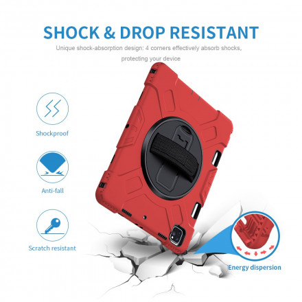 Coque iPad Pro 12.9" (2021) (2020) (2018) Support, Sangle et Bandoulière Coque iPad Pro 12.9" (2021) (2020) (2018) Support, Sangle et Bandoulière