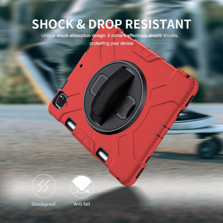 Coque iPad Pro 12.9" (2021) (2020) (2018) Support, Sangle et Bandoulière Coque iPad Pro 12.9" (2021) (2020) (2018) Support, Sangle et Bandoulière