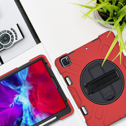 Coque iPad Pro 12.9" (2021) (2020) (2018) Support, Sangle et Bandoulière Coque iPad Pro 12.9" (2021) (2020) (2018) Support, Sangle et Bandoulière