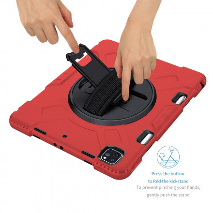 Coque iPad Pro 12.9" (2021) (2020) (2018) Support, Sangle et Bandoulière Coque iPad Pro 12.9" (2021) (2020) (2018) Support, Sangle et Bandoulière