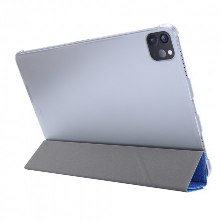 Smart Case iPad Pro 12.9" (2021) Simili Cuir Texture Soie