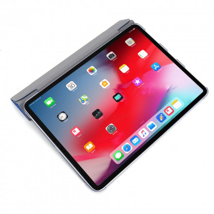 Smart Case iPad Pro 12.9" (2021) Simili Cuir Texture Soie