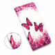 Housse Samsung Galaxy A12 / M12 Papillons Rouges Housse Samsung Galaxy A12 / M12 Papillons Rouges