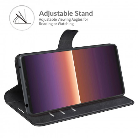 Housse Sony Xperia 1 III Effet Cuir Slim Extrême Housse Sony Xperia 1 III Effet Cuir Slim Extrême