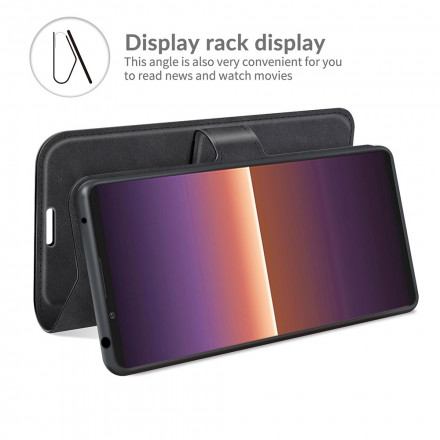 Housse Sony Xperia 1 III Effet Cuir Slim Extrême Housse Sony Xperia 1 III Effet Cuir Slim Extrême