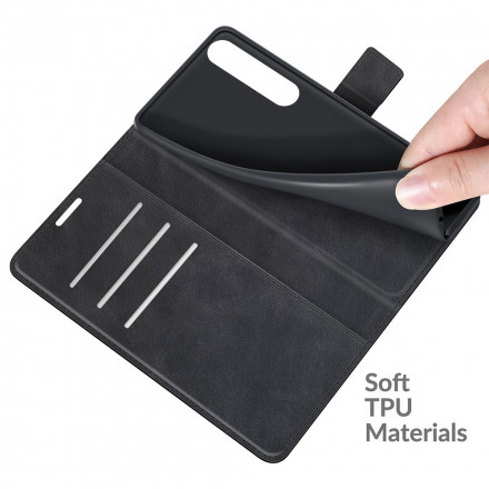 Housse Sony Xperia 1 III Effet Cuir Slim Extrême Housse Sony Xperia 1 III Effet Cuir Slim Extrême