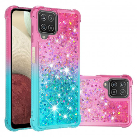 Coque Samsung Galaxy A12 / M12 Paillettes Colors