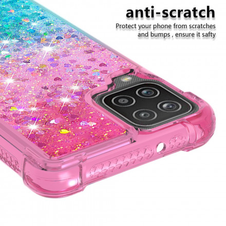 Coque Samsung Galaxy A12 / M12 Paillettes Colors Coque Samsung Galaxy A12 / M12 Paillettes Colors
