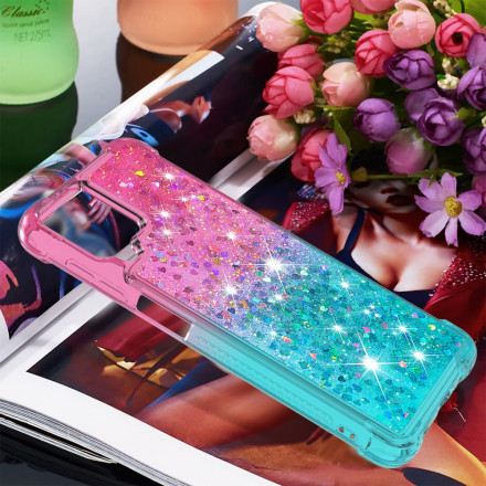 Coque Samsung Galaxy A12 / M12 Paillettes Colors