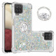 Coque Samsung Galaxy A12 / M12 Paillettes avec Anneau-Support Coque Samsung Galaxy A12 / M12 Paillettes avec Anneau-Support