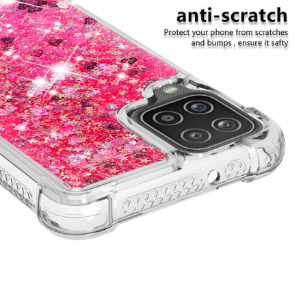 Coque Samsung Galaxy A12 / M12 Désire Paillettes Coque Samsung Galaxy A12 / M12 Désire Paillettes