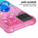 Coque Samsung Galaxy A12 / M12 Paillettes Anneau-Support Coque Samsung Galaxy A12 / M12 Paillettes Anneau-Support